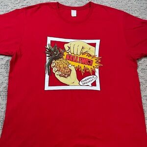 🎸 '20 Ballyhoo Band Maryland Pineapple Grenade Red 2 Side Limited Edition Tee